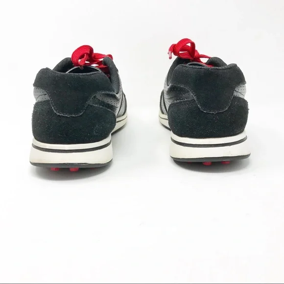 Wilson Ultra BLK Approach All Terrain Leather Golf Shoes Men's 9.5 - Picture 6 of 8